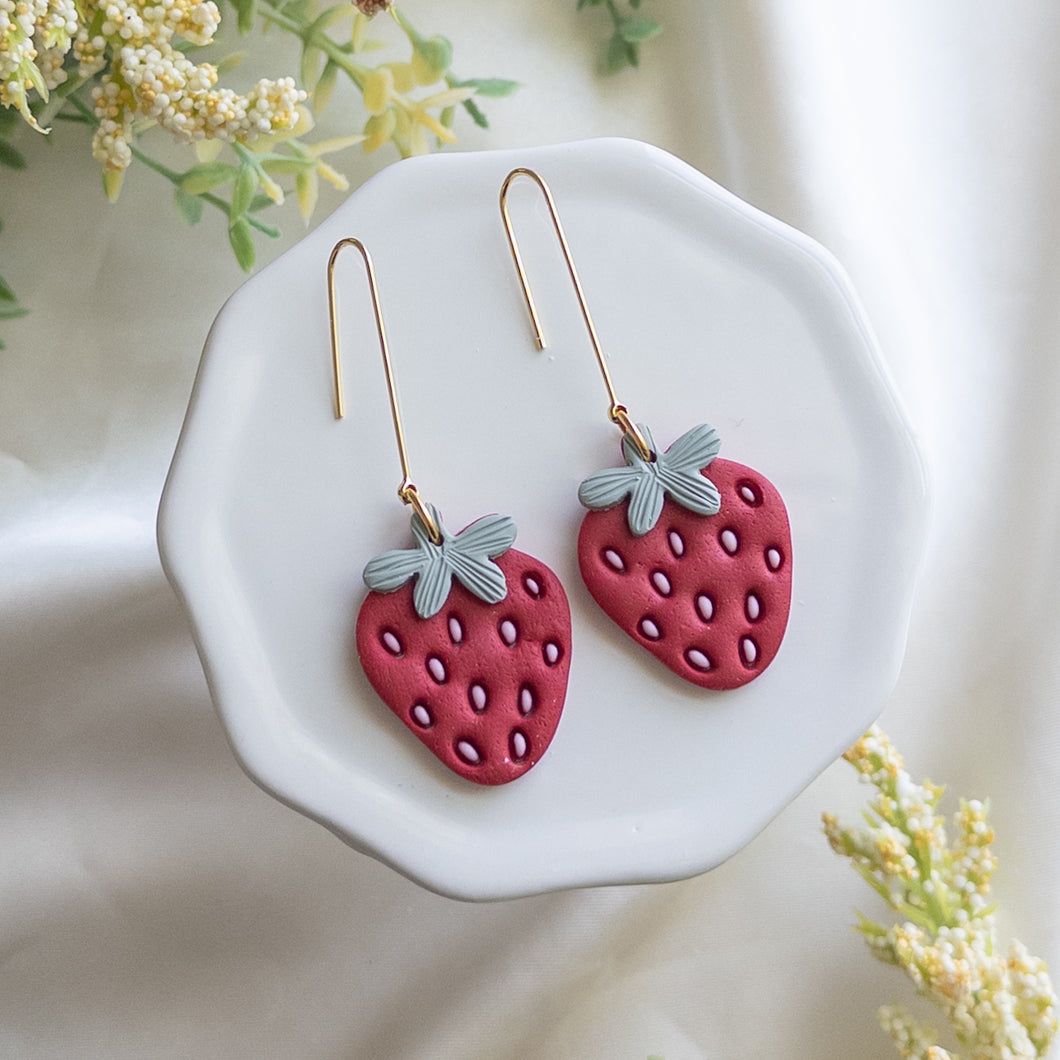 Summer Strawberry Dangle